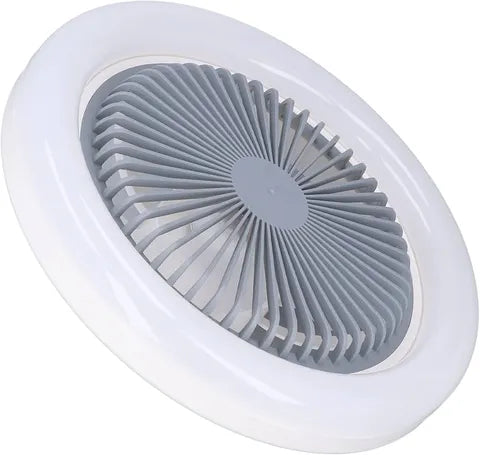 ventilador/lampara led portafoco con control.