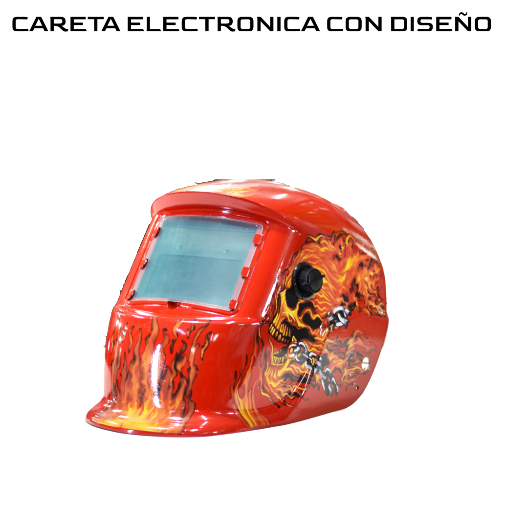 CARETA FOTOSENSIBLE CON DISEÑO