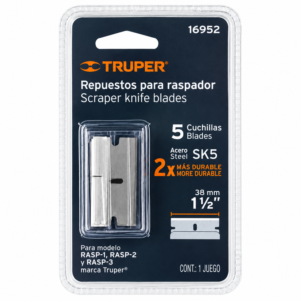 Repuesto de Cuchilla para Raspador de Pintura Truper