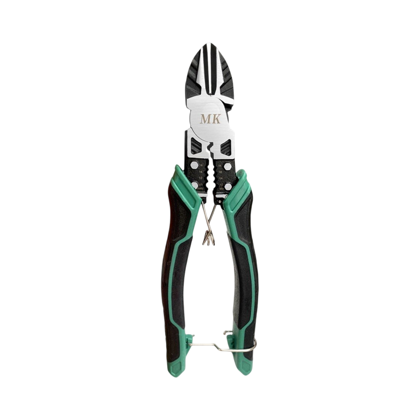 alicate electricista verde tottal pro 7.50".