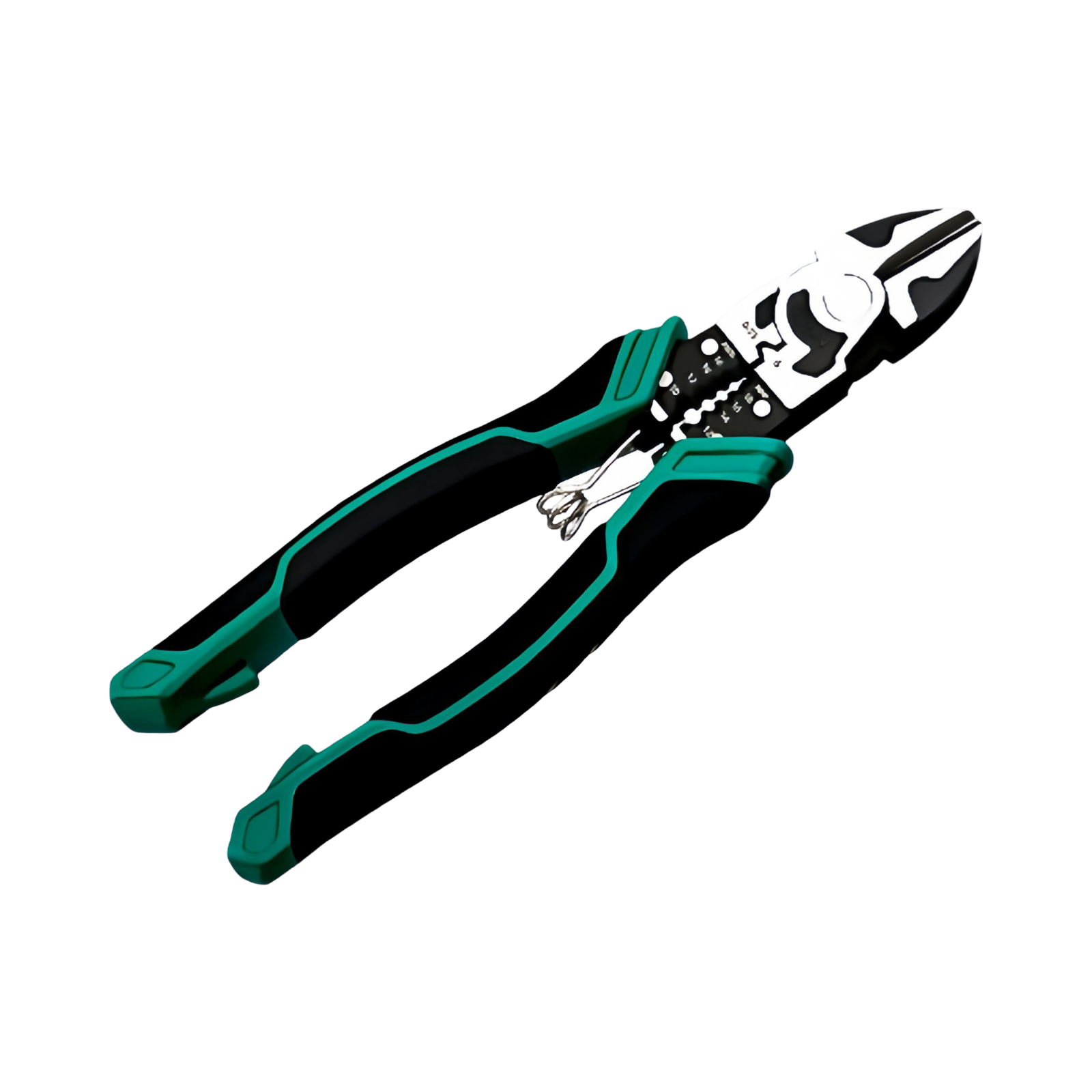 alicate electricista verde tottal pro 7.50".