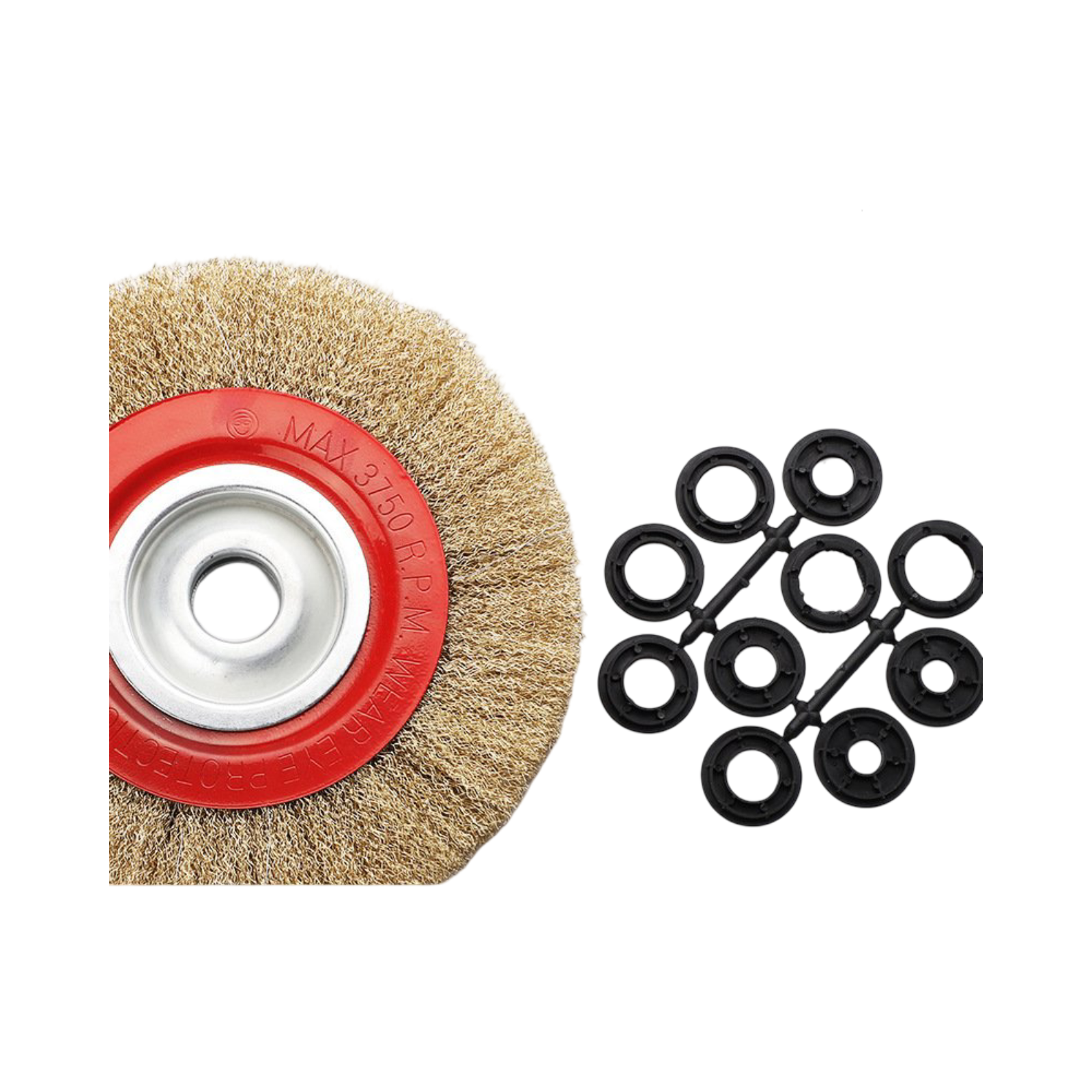 cepillo acero rotativo tottal 6 x 1.00".