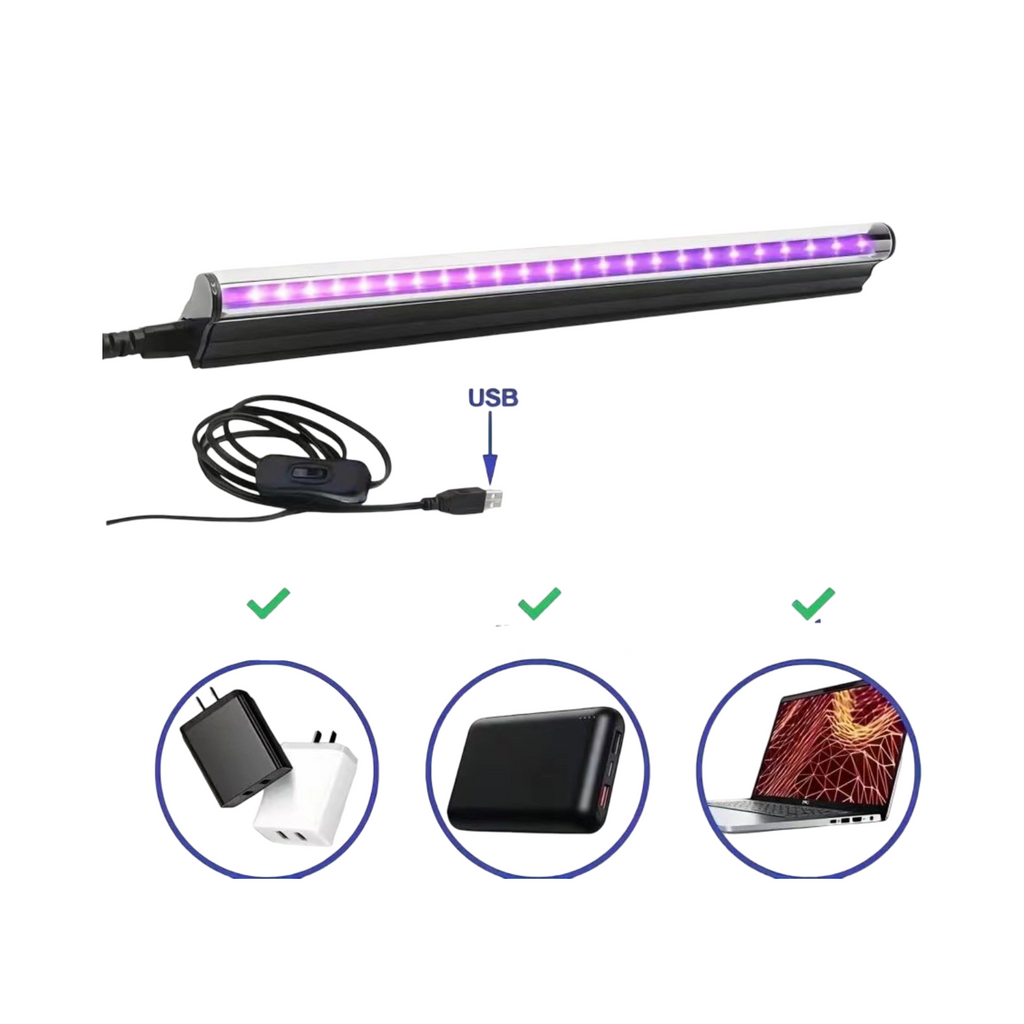 detector billete falso led.