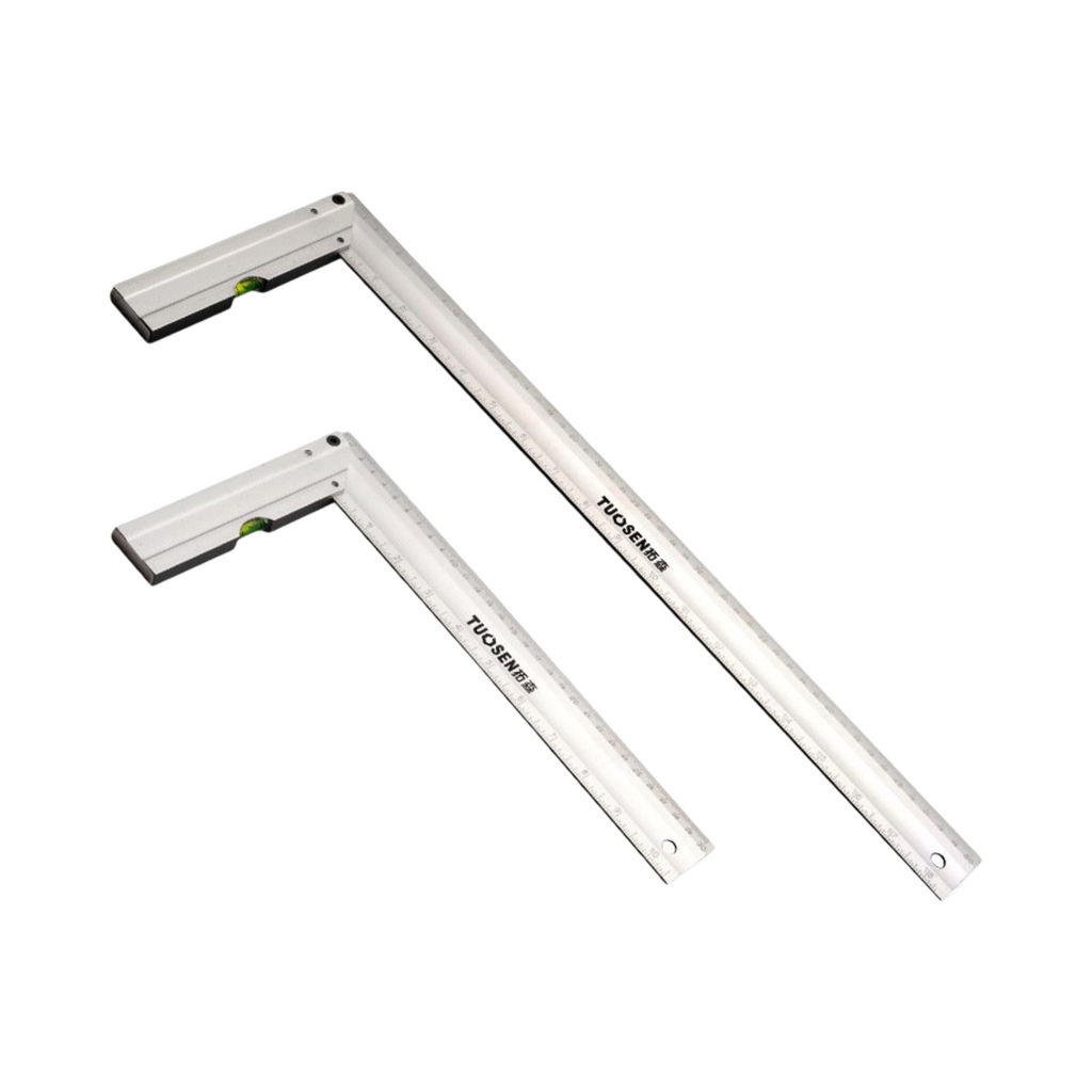 escuadra tottal metal mango aluminio 12.00" (300mm).
