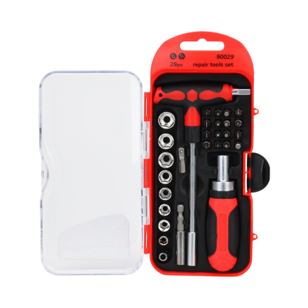 jgo dest crique y tubo 1/4" 29pzs.