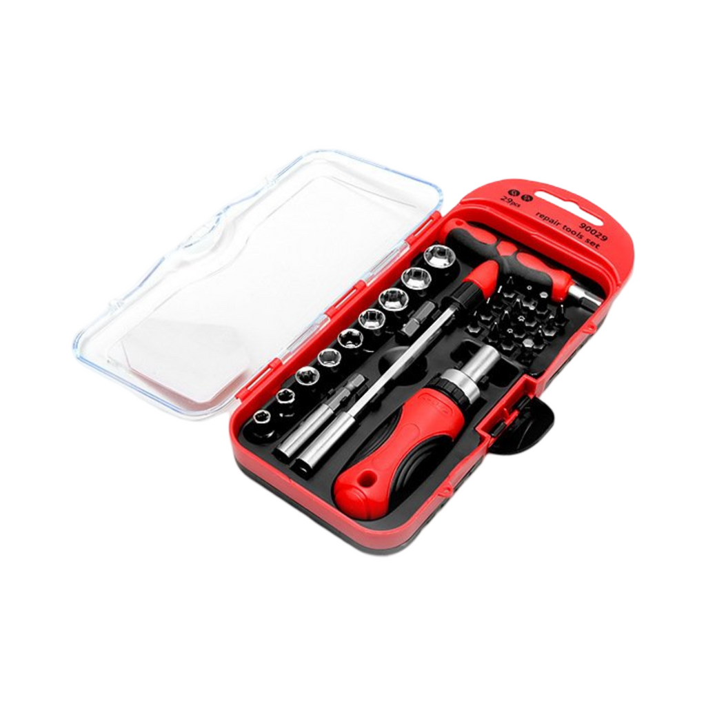 jgo dest crique y tubo 1/4" 29pzs.