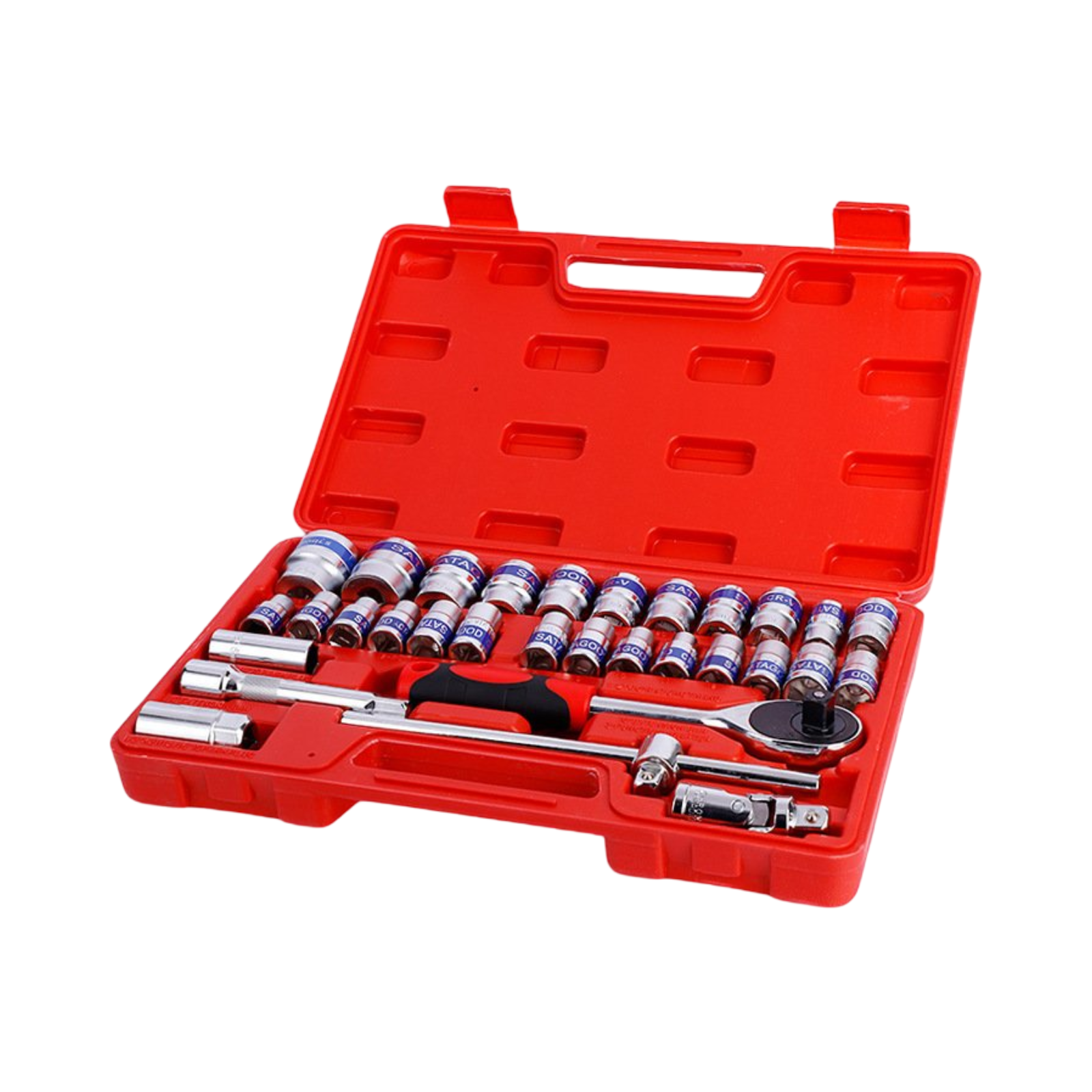 jgo llave tubo tottal cr-v 32pzs (caja roja).