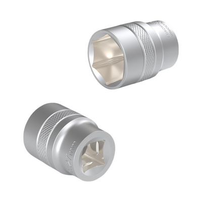 Llave de Tubo Hexagonal Tottal Encastre 1/2"