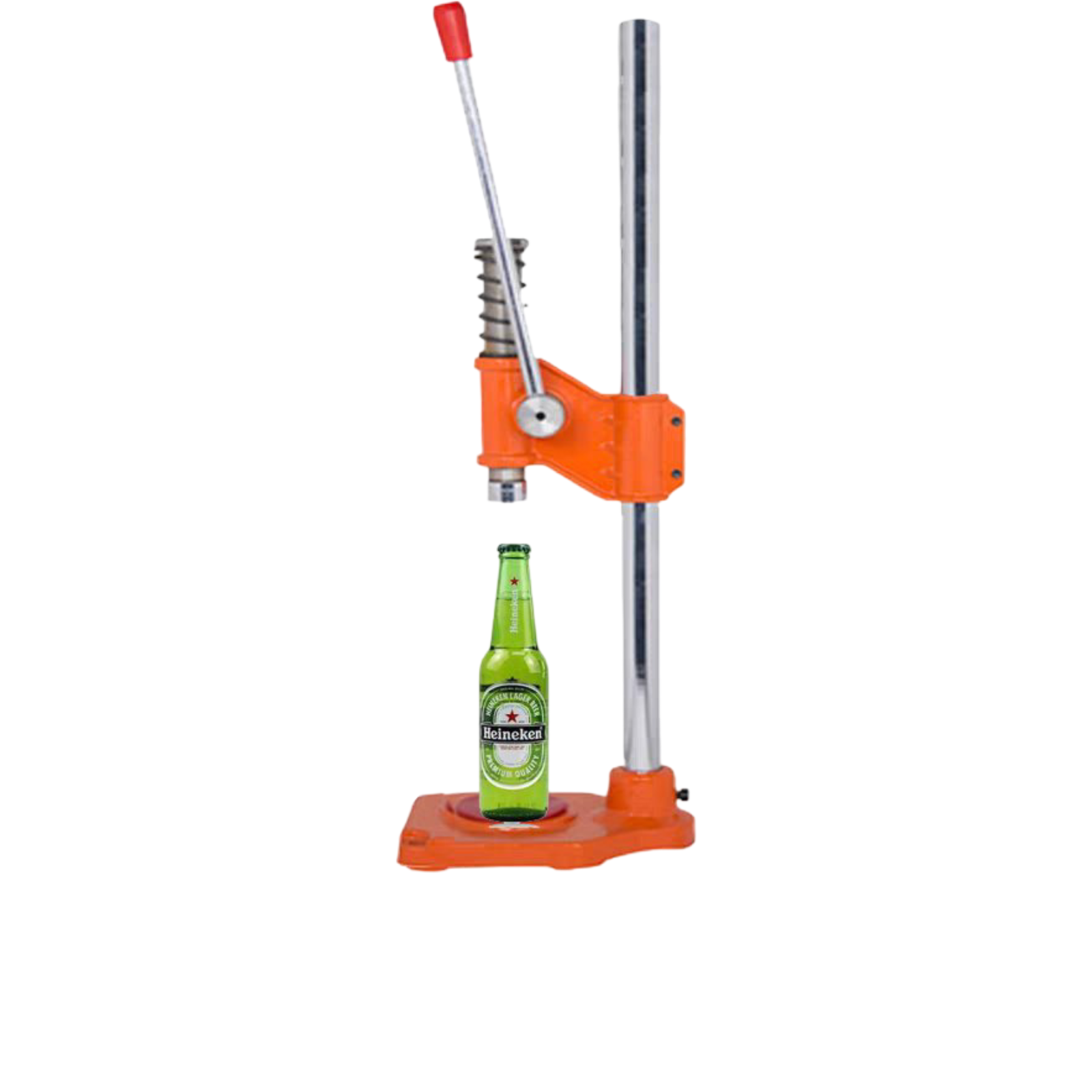 maquina tapador botella palanca.
