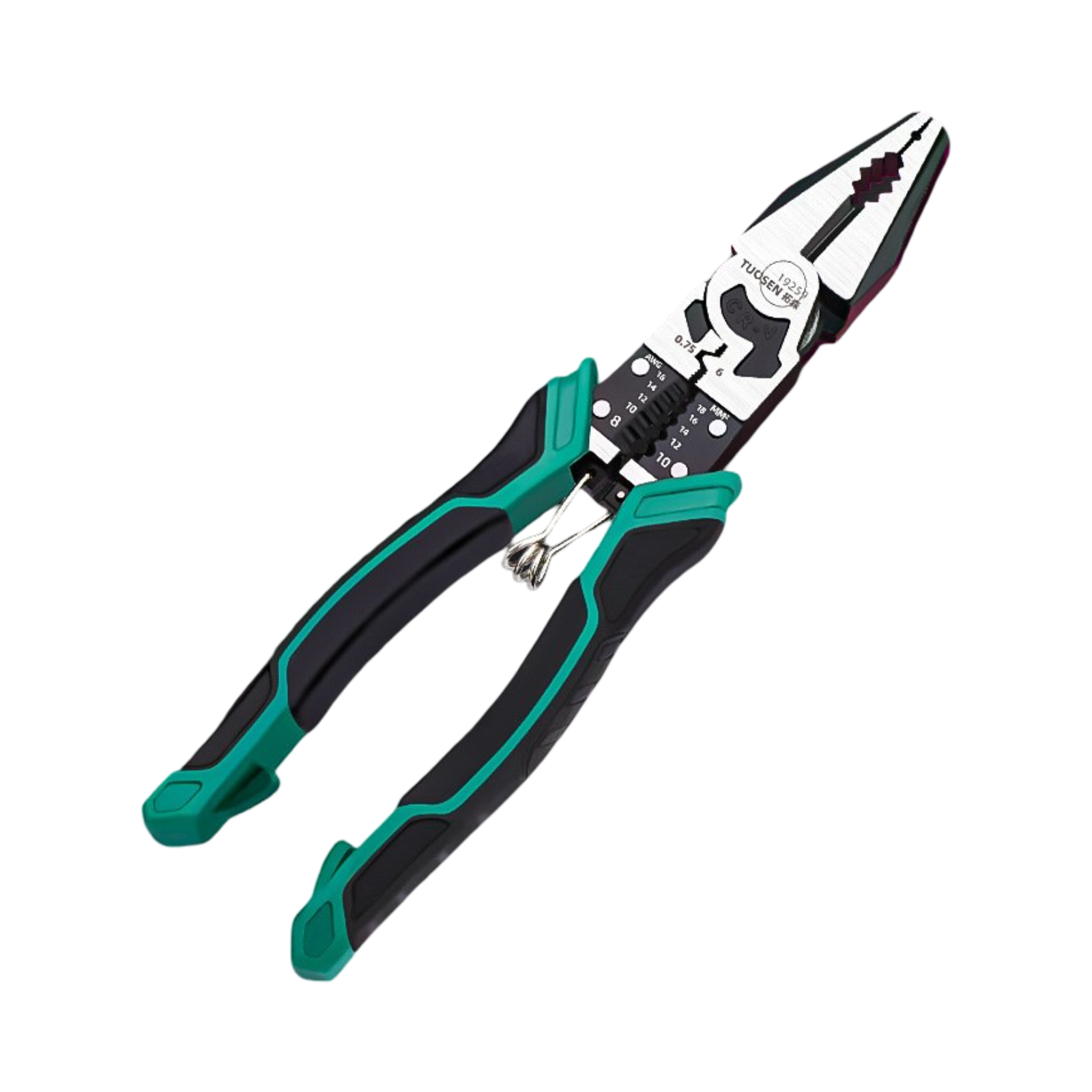 pinza univ tottal pro verde 8.00".