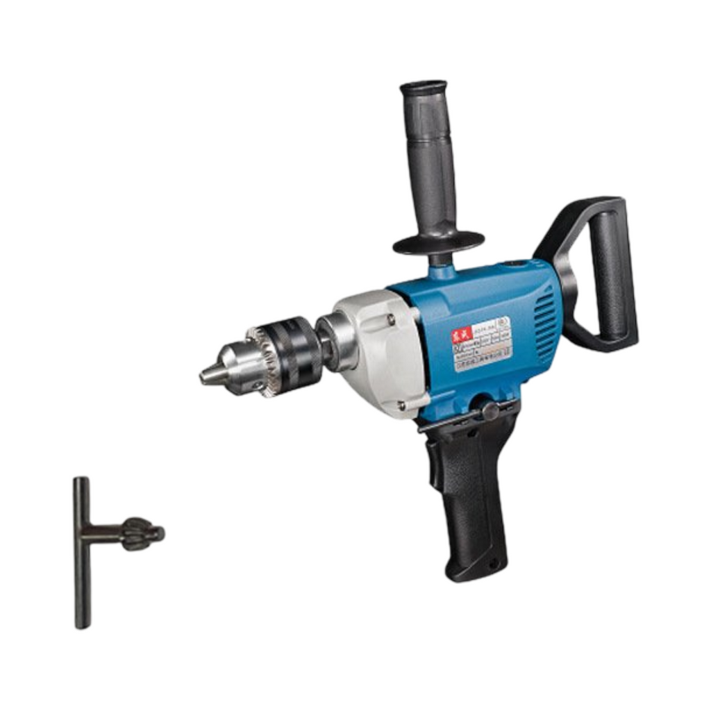 taladro elec giro lento metalurgica 800w 16.00mm.