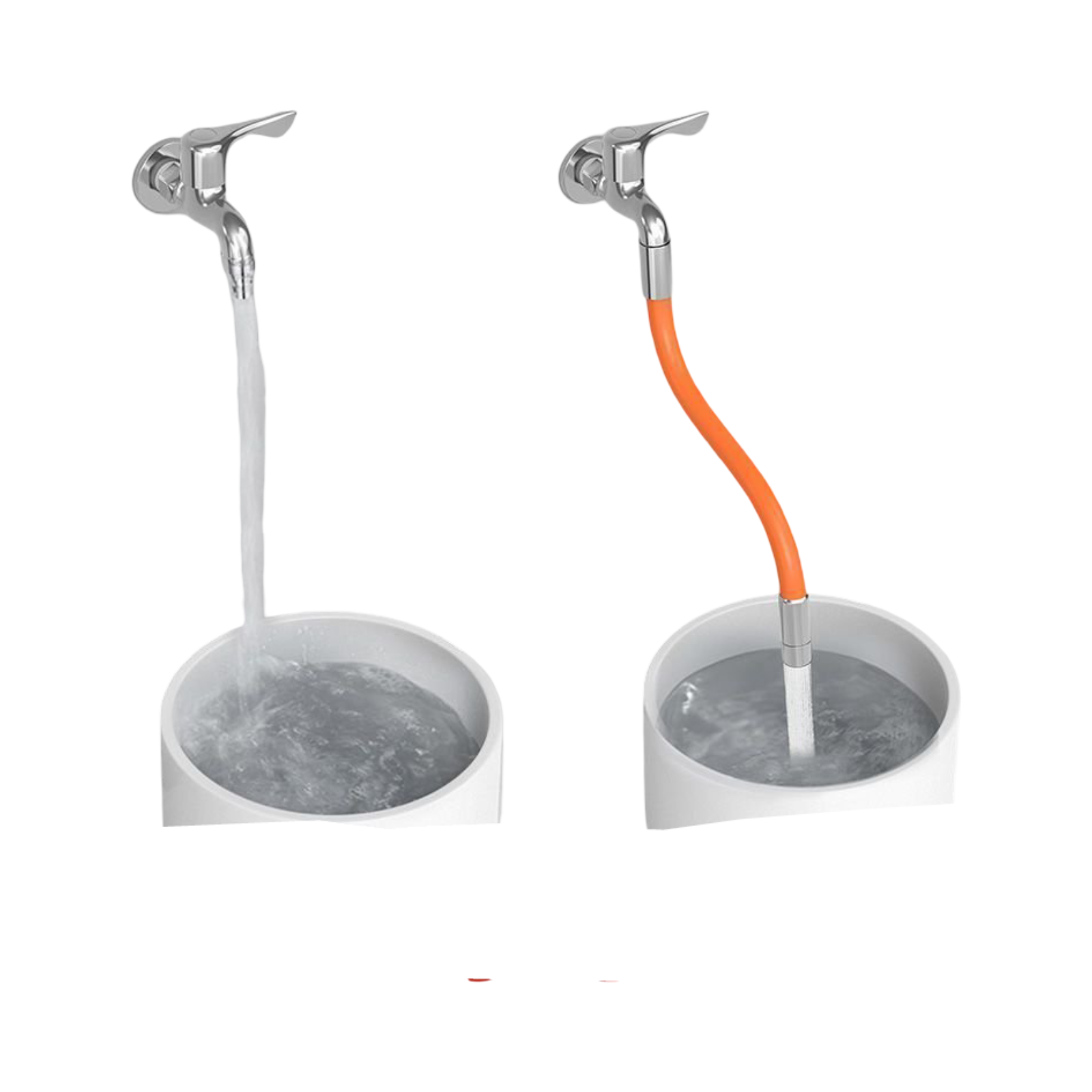 repto pico canilla flex naranja.