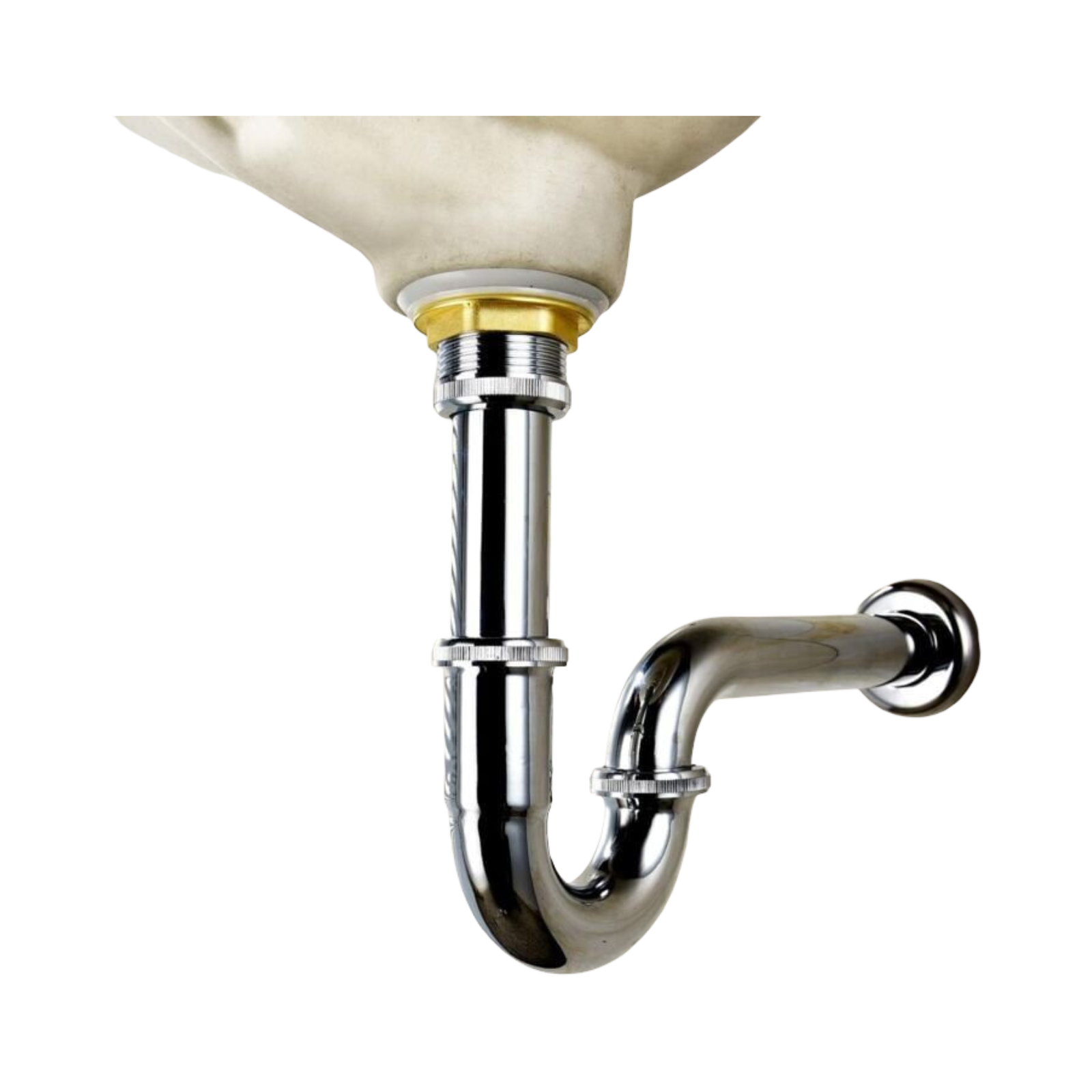 sopapa lavatorio tct inox con sifon (ref tc2292).