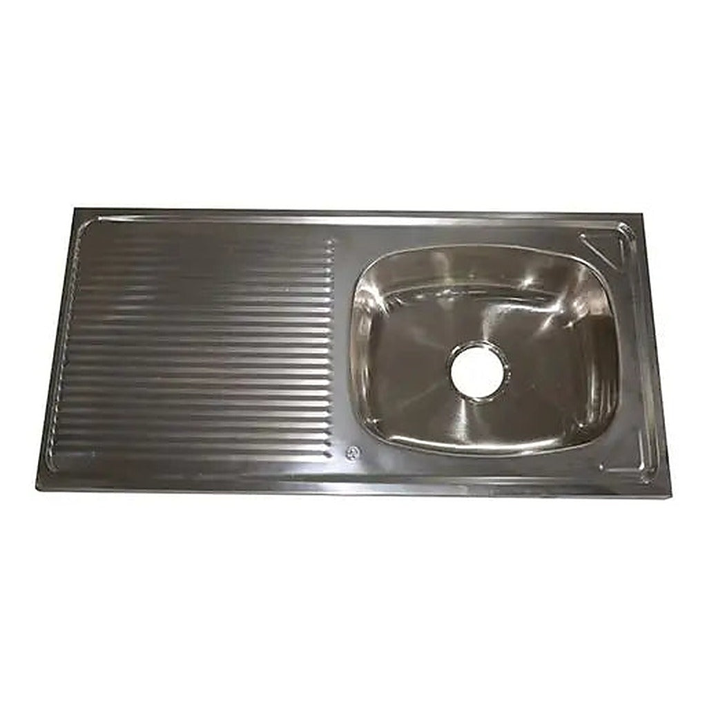 Pileta de Cocina Inox Tottal 1 Bacha 1.00 m