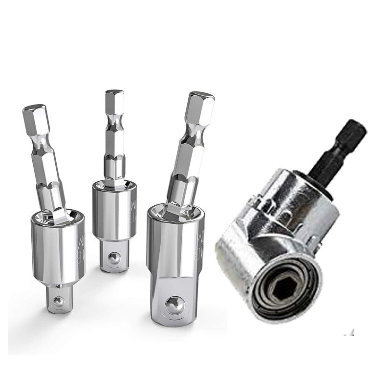 adaptador taladro cardanico 3pzs (1/4-3/8-1/2").