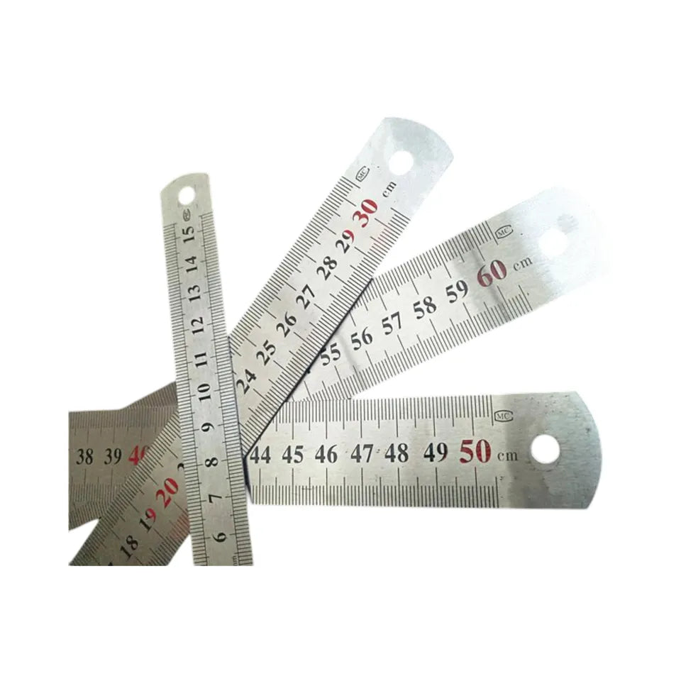 regla inox 50cm.