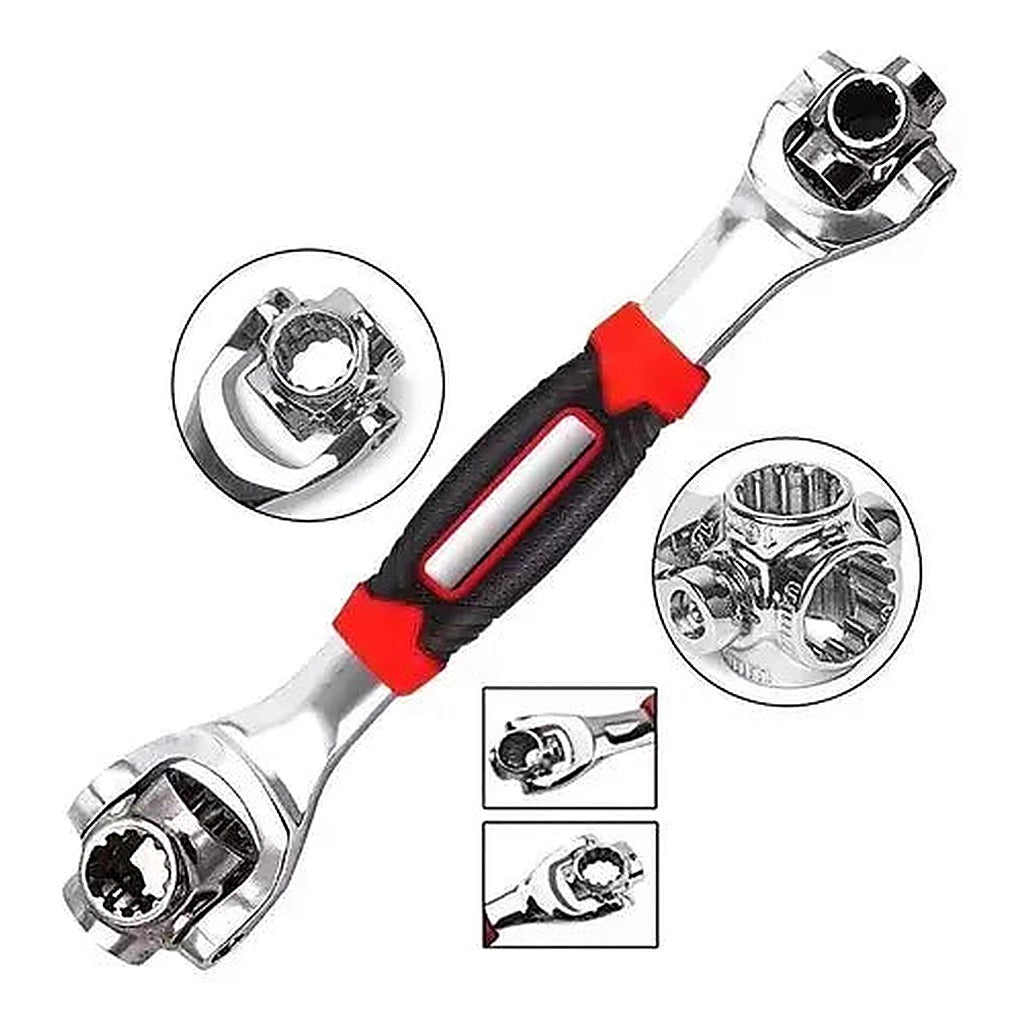 Manija de Fuerza con Llave de Tubo Universal 48 en 1