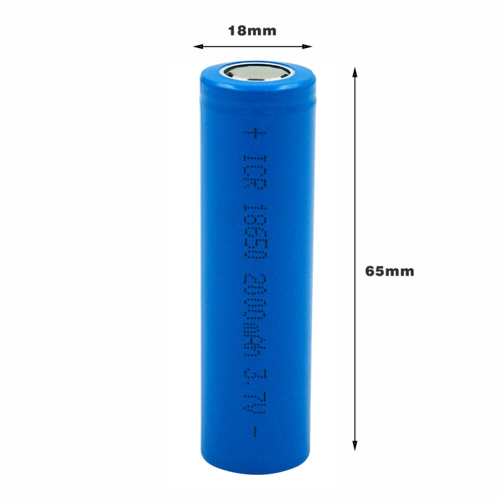 mp bateria recargable 2000a (ref 18650).