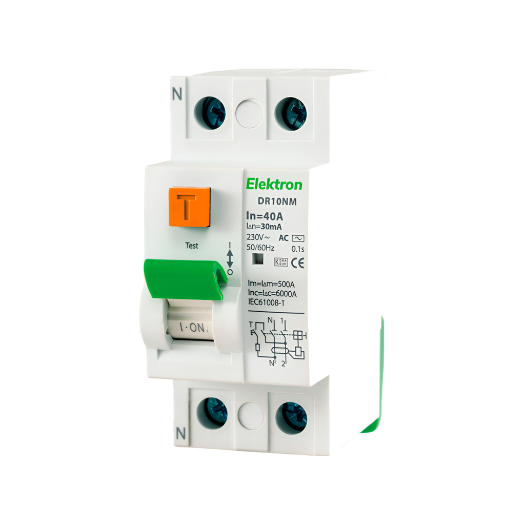 Disyuntor Diferencial Elektron 2x40A
