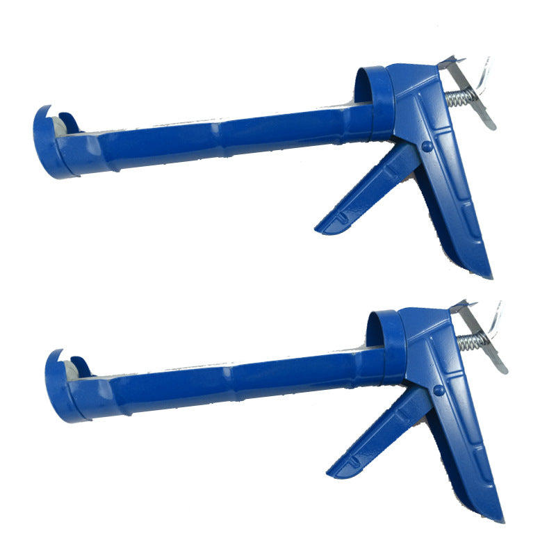 pistola silicona manual tottal azul.