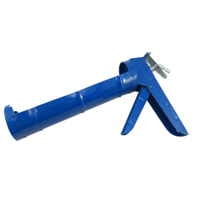 pistola silicona manual tottal azul.
