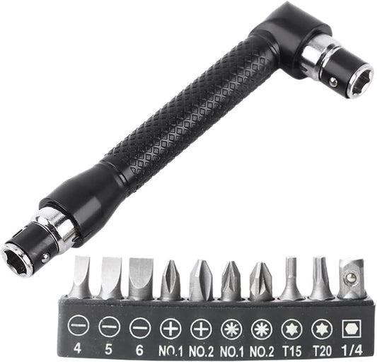 ACCESORIOS TALADRO CON PROLONGADOR FLEX 12PZS