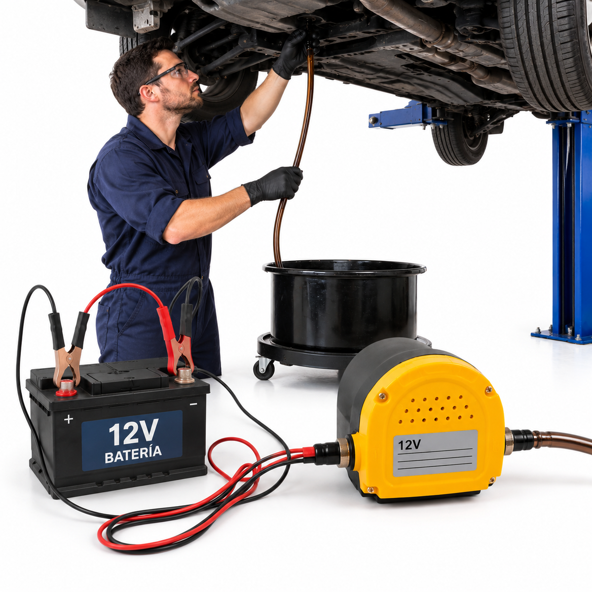Bomba de Combustible Diesel y Lubricantes Fascy 12V
