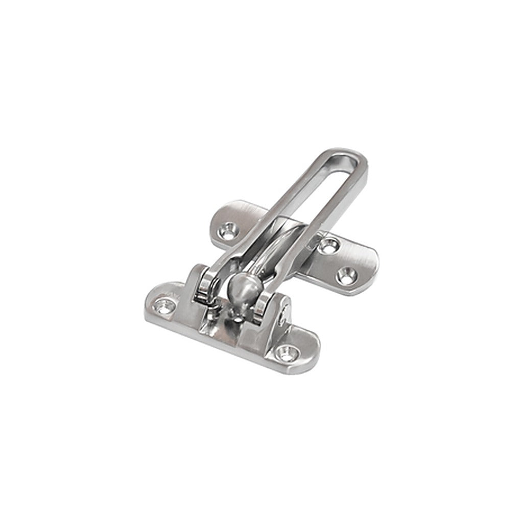 Tranca para Puerta Pega Ladrón Toolcraft Cromo