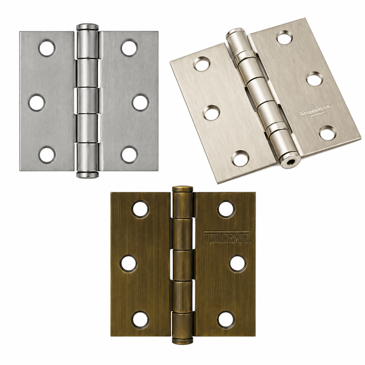 Bisagra de Perno Toolcraft 3 Pulgadas