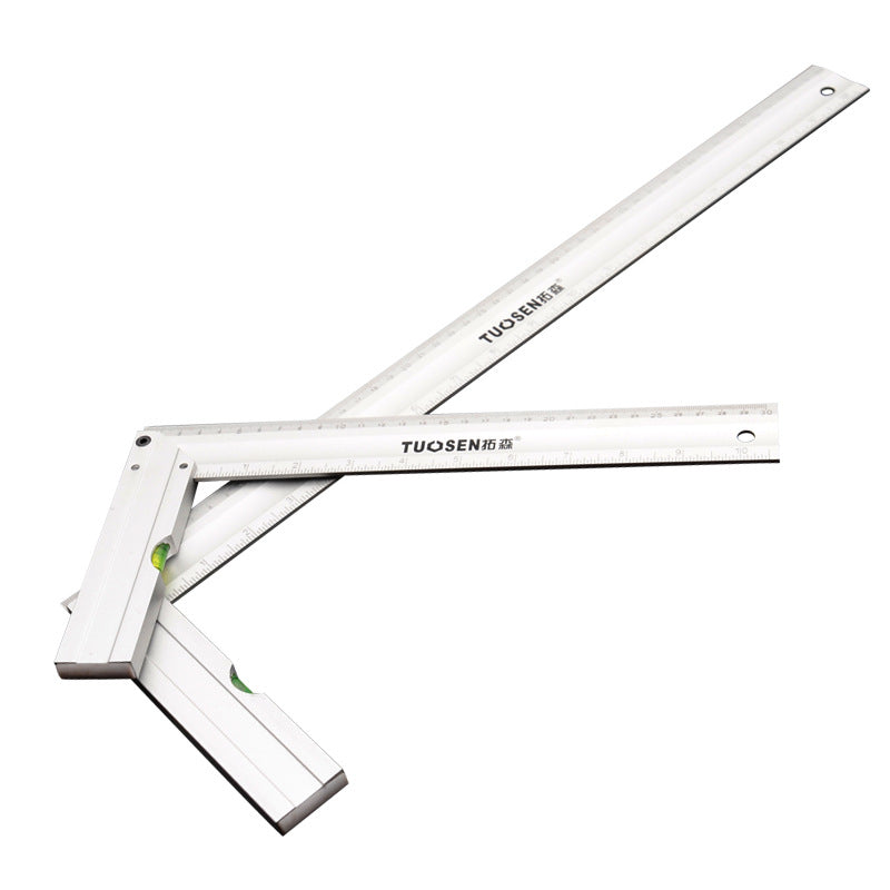 escuadra tottal metal mango aluminio 12.00" (300mm).