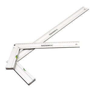 MRA331-ESCUADRA TOTTAL METAL MANGO ALUMINIO 12.00' (300MM)