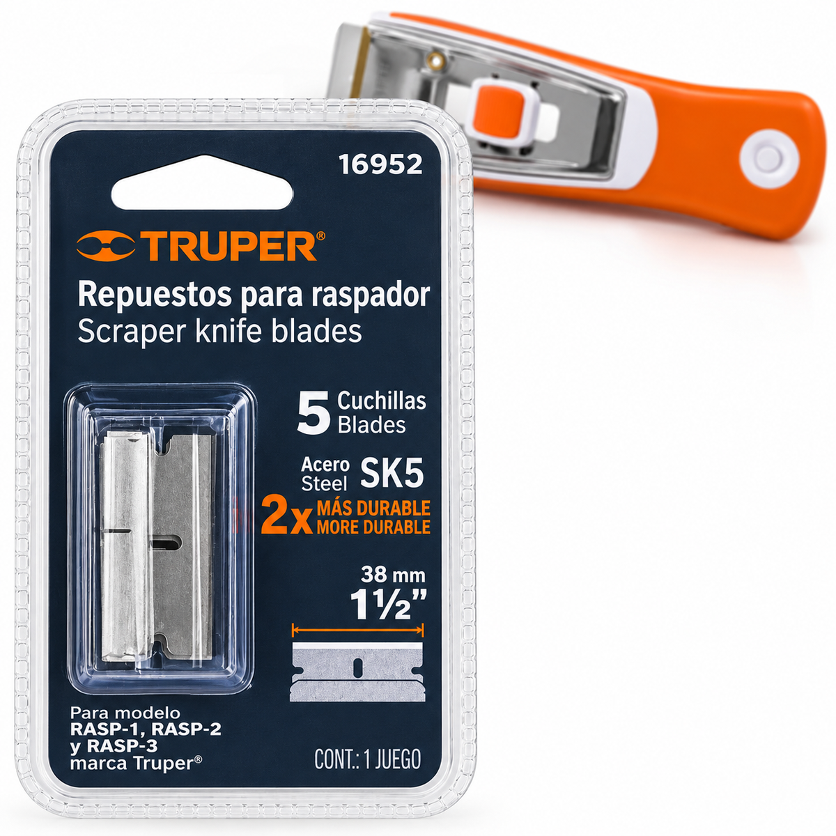 Repuesto de Cuchilla para Raspador de Pintura Truper