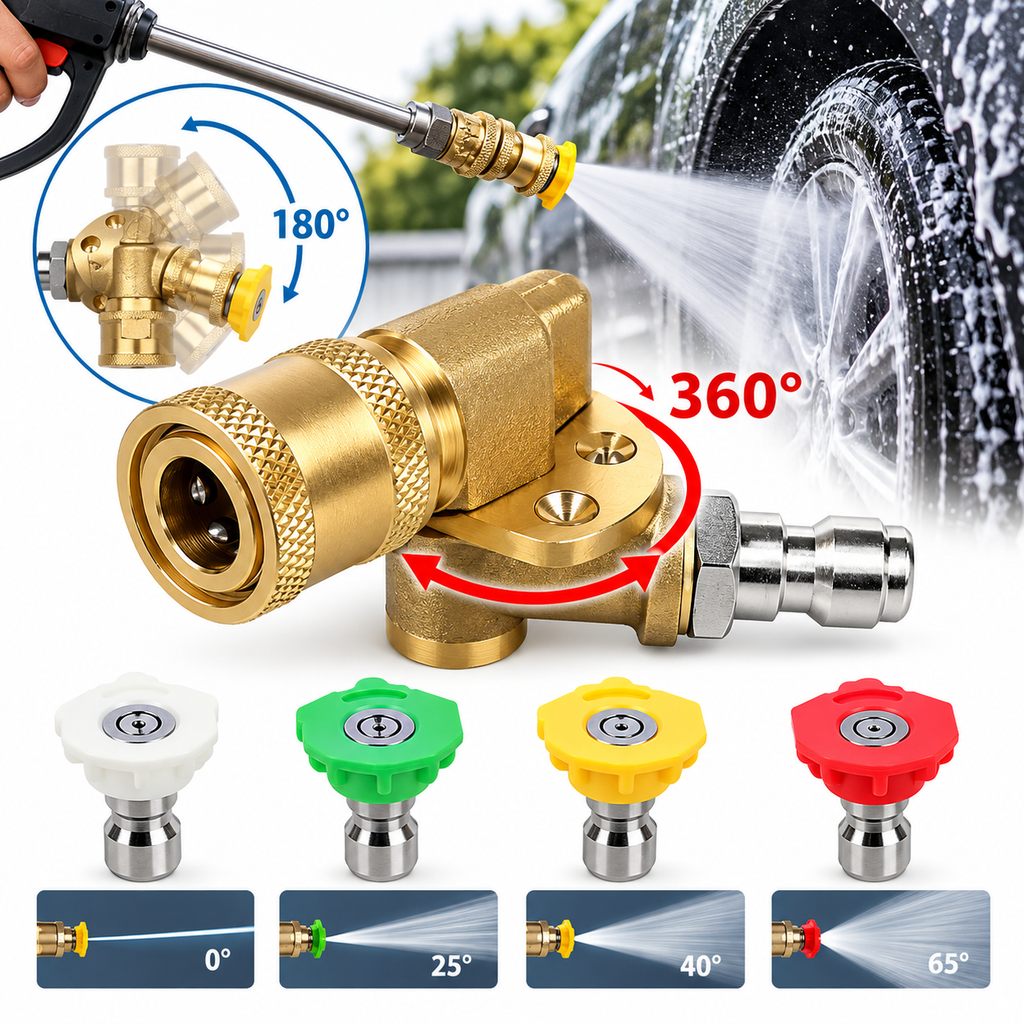 Pico para Hidrolavadora de Bronce 360
