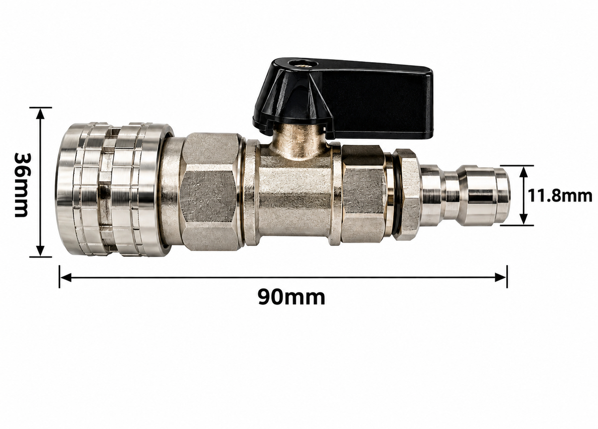 Llave de Paso para Hidrolavadora