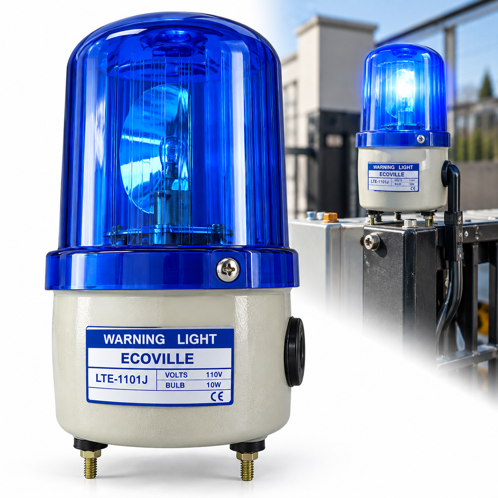 Baliza Giratoria Boggiani DC12V Azul