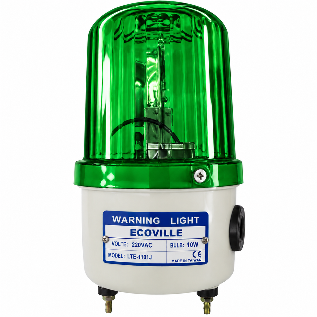 Baliza Giratoria Boggiani DC12V Verde