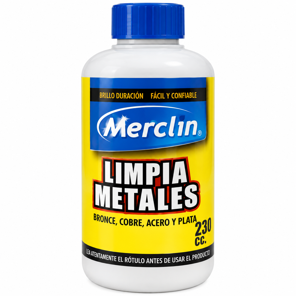 Limpia Metal Líquido Merclin 230 ml