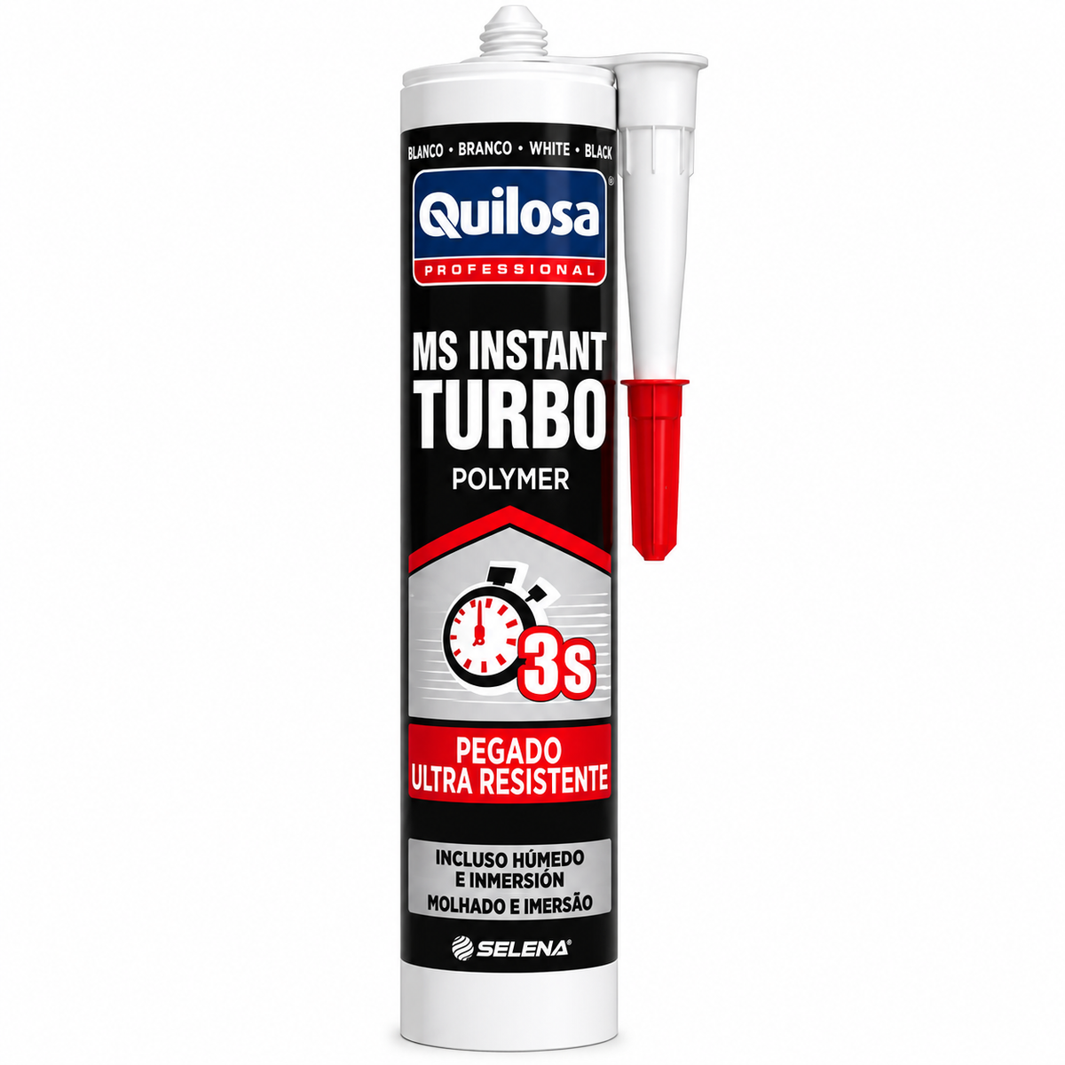 Adhesivo MS Quilosa Instant Turbo Rápido Blanco 280 ml