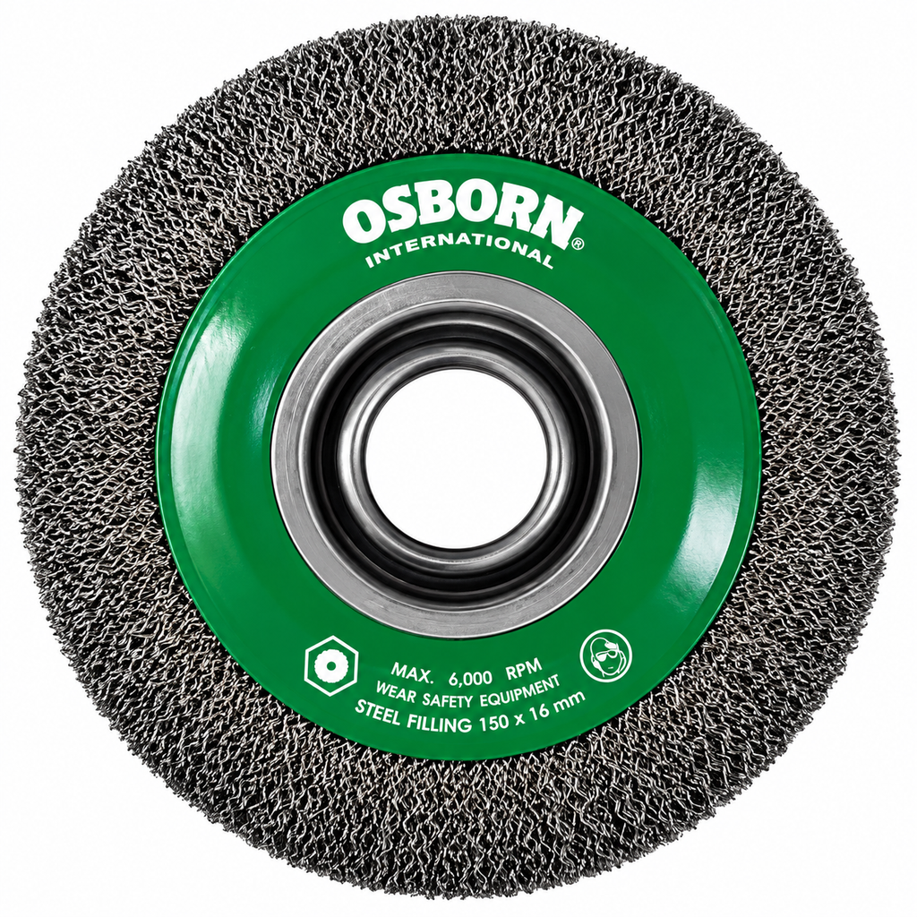 Cepillo Rotativo Inox Metinox Osborn 6 x 1.00"