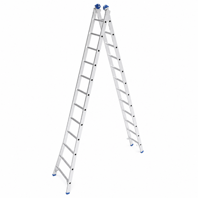 Escalera de Aluminio Tipo ANDE 13 Peldaños 7.20 m (Ref. PO13)