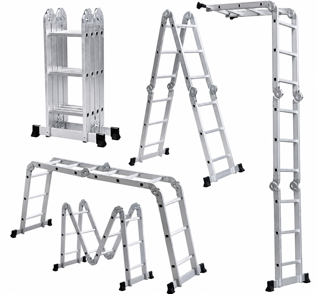 ESCALERA ALU 10 POS_12 PELD (REF A 303)