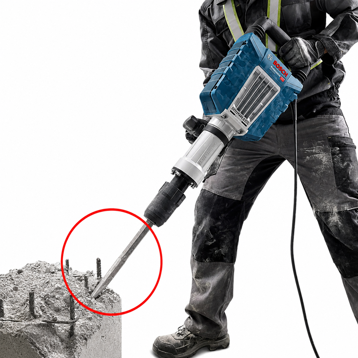 CINCEL BOSCH HEX PUNTA 400.00MM (28.60 AUT)