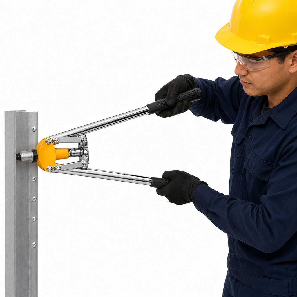 Remachadora Manual Tipo Tijera 17 Pulgadas