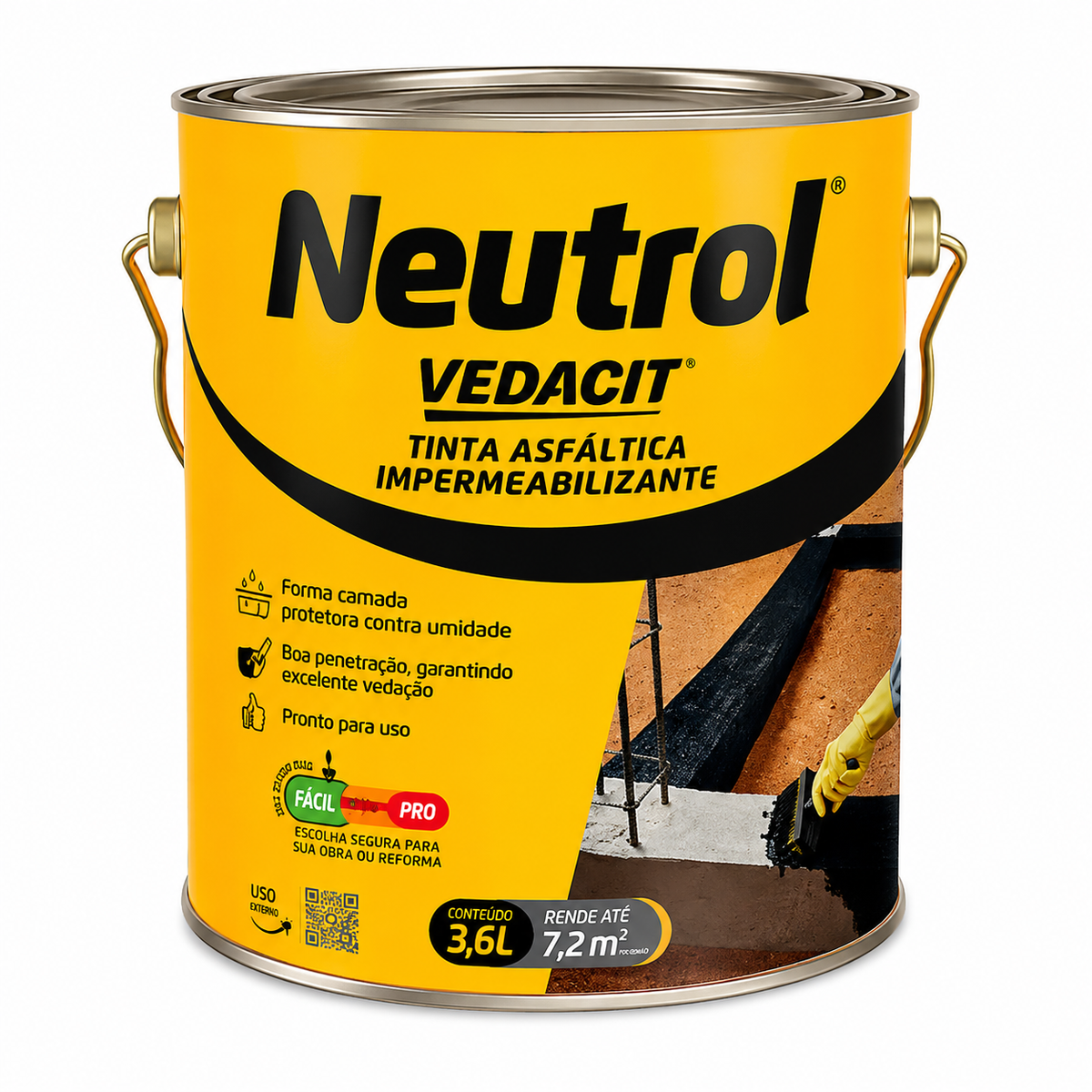 Asfalto Líquido Neutrol 3.60 L (Asfaltrol)