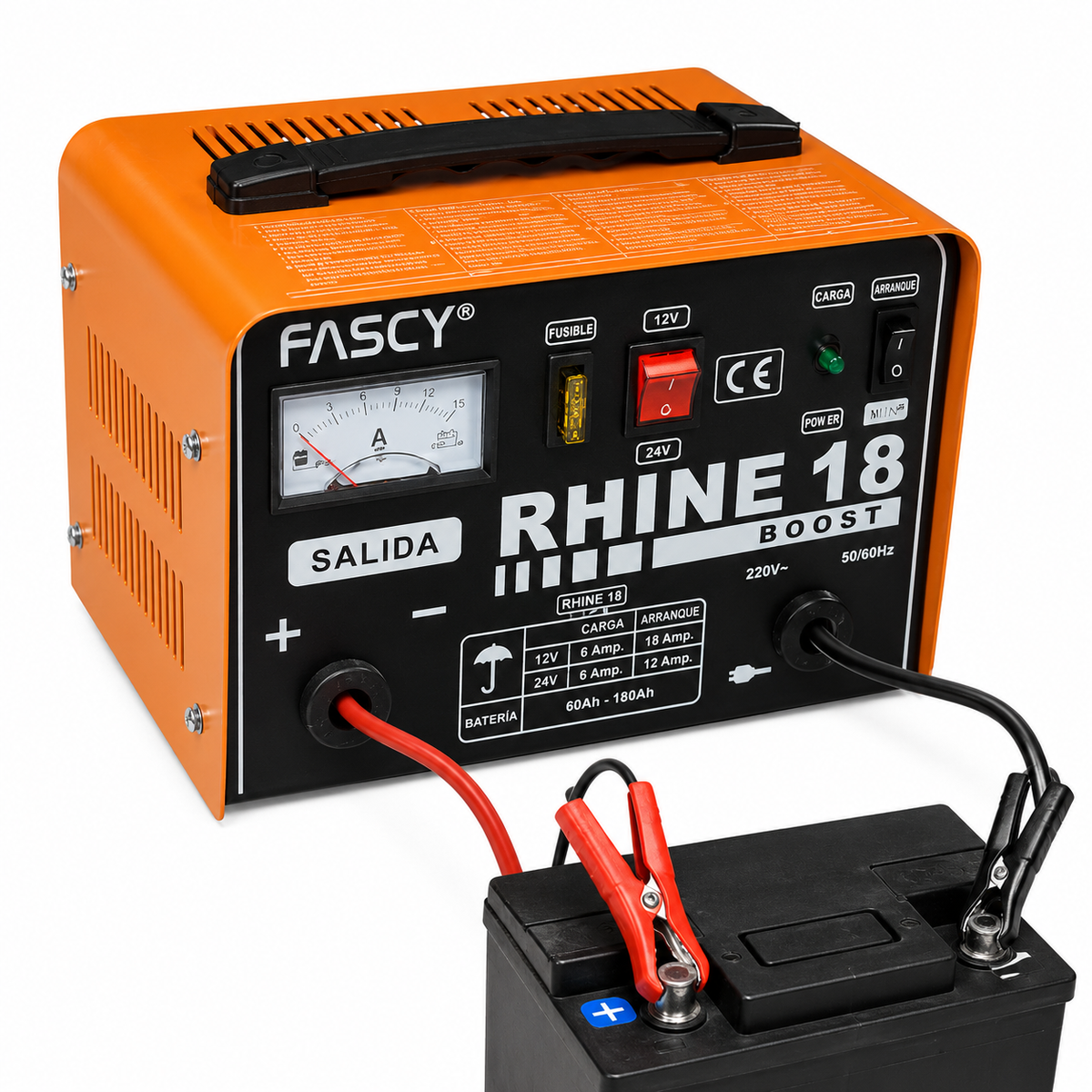 Cargador de Batería Fascy 14A 12/24V