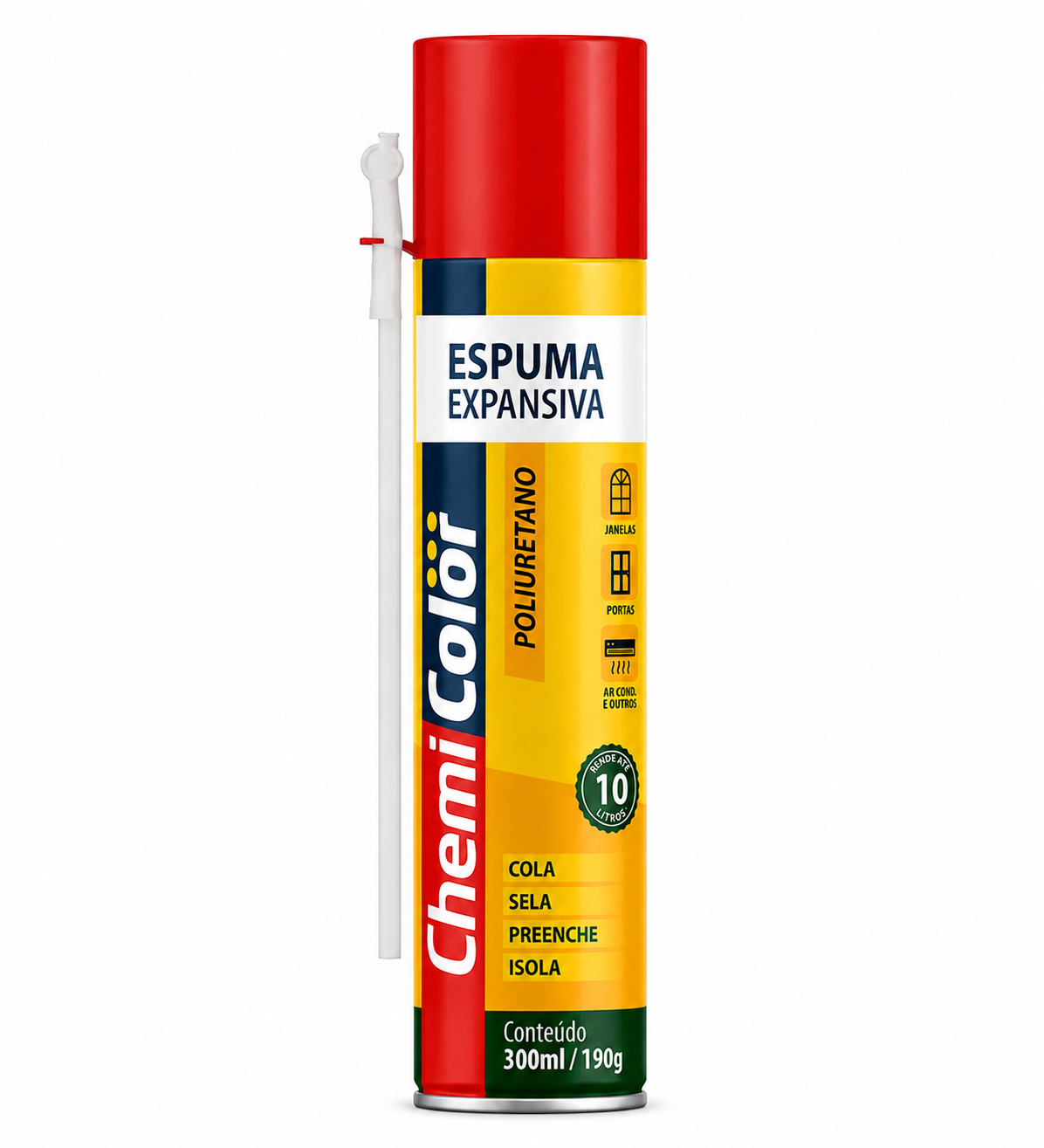 Espuma de Poliuretano 300 ml / 190 g