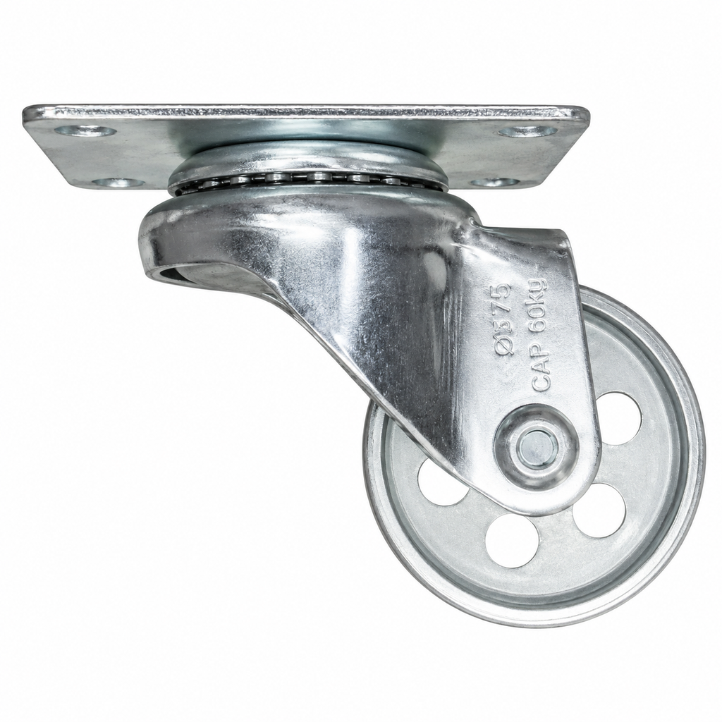 RUEDA GIRATORIA SCHIOPPA ALUMINIO 1.1/2' (REF GL 158 ZZX)