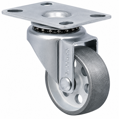 Rueda Giratoria de Aluminio Schioppa 1.1/2 Pulgadas (Ref. GL 158 ZZX)