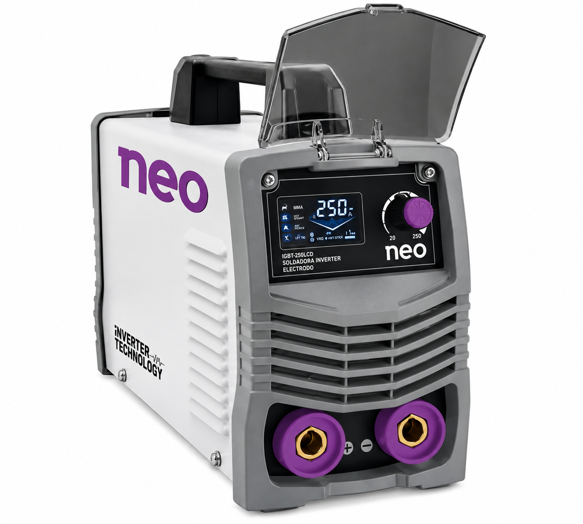 Máquina de Soldar Inverter TIG y Electrodo NEO 250 A