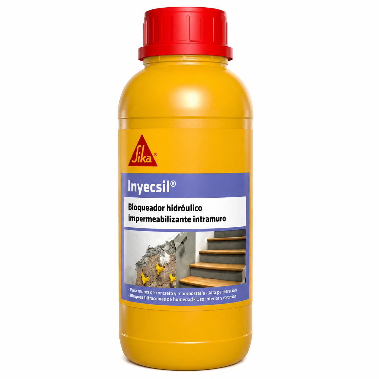 INYECSIL SIKA 1.00LT ADITIVO ANTI HUMEDAD